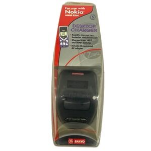 GE Sanyo Desktop Battery Charger for Nokia 8260 Model - New in Package